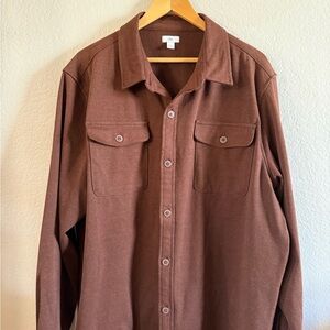 Classic Brown Long Sleeve Shirt